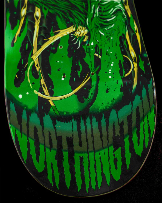 Creature VX Worthington Skullburn Foil Skateboard Deck 8.6" - Image 4