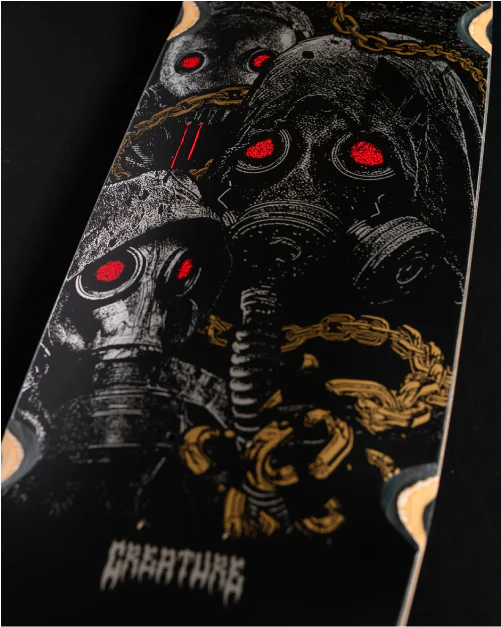 Creature VX Worthington Mortem Egg Skateboard Deck 9" - Image 4