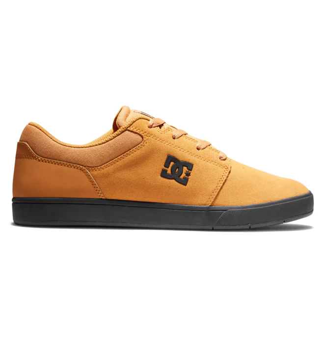 DC Crisis 2 Suede Skate Shoe - Wheat/Black