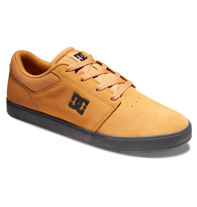 DC Crisis 2 Suede Skate Shoe - Wheat/Black - Image 2
