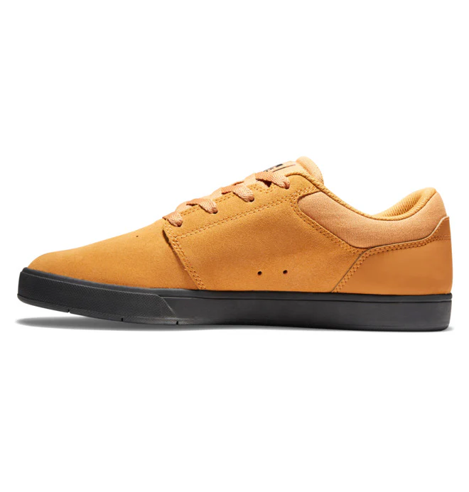 DC Crisis 2 Suede Skate Shoe - Wheat/Black - Image 3