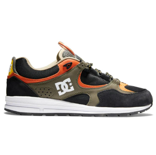 DC Kalis Lite Skate Shoe - Black/Olive