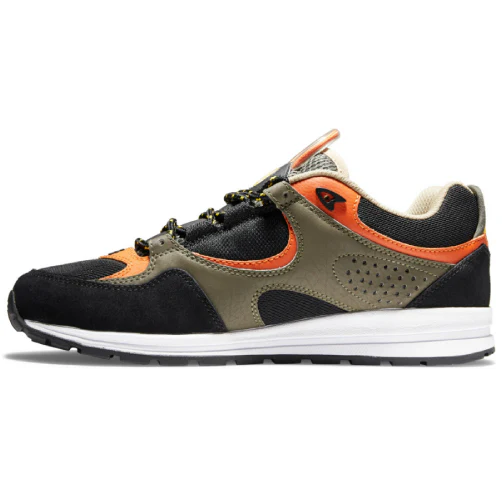 DC Kalis Lite Skate Shoe - Black/Olive - Image 3