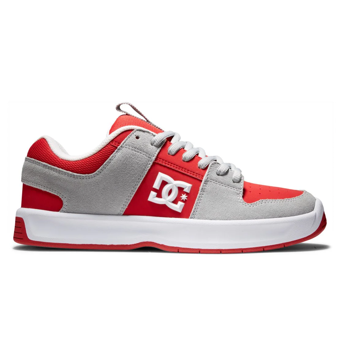 DC Lynx Zero Skate Shoe - Grey/Red