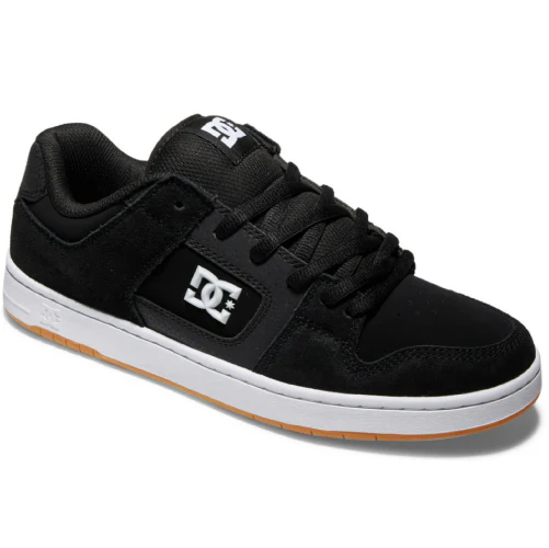 DC Manteca 4 S Skate Shoe - Black/White/Gum - Image 2