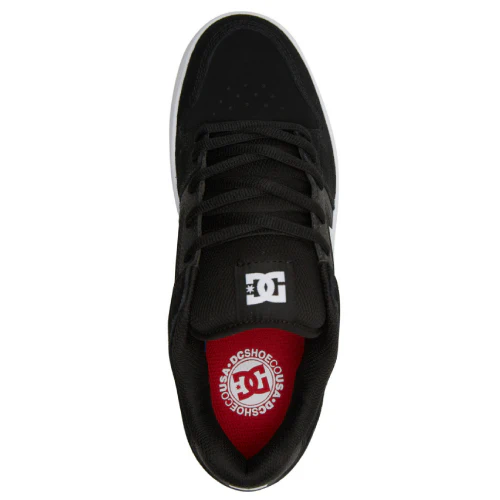 DC Manteca 4 S Skate Shoe - Black/White/Gum - Image 4