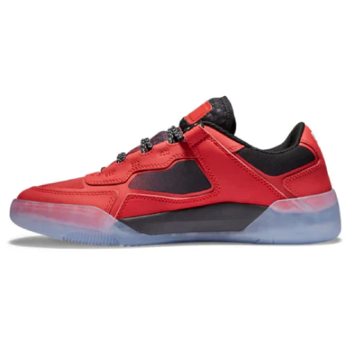 DC Metric LE Nubuck Skate Shoe - Red - Image 3