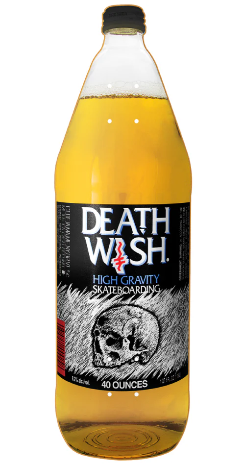 Deathwish Crooked I Cruiser 40oz Custom Skateboard Deck 9.0" - Image 2