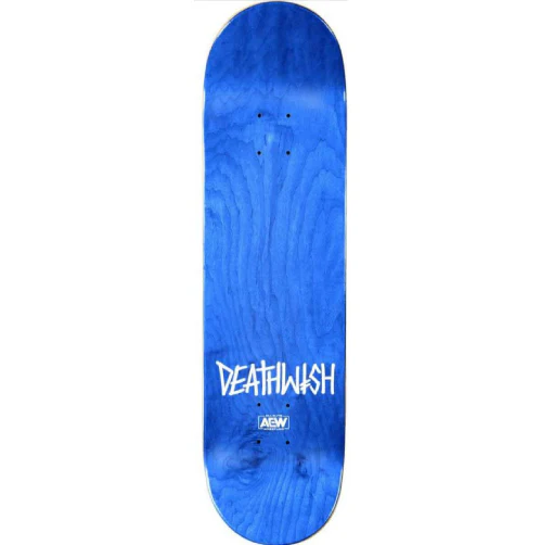 Deathwish X Darby Allen Pink Gang Logo Skateboard Deck 8.0" - Image 2