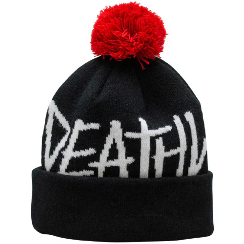Deathwish Deathspray Pom Beanie - Black