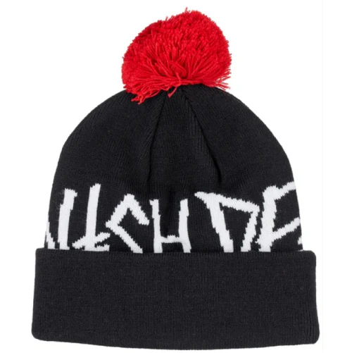 Deathwish Deathspray Pom Beanie - Black - Image 2