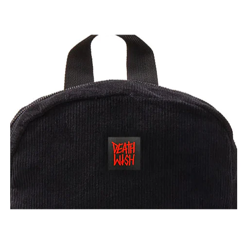 Deathwish Deathstack Black Corduroy Backpack - Image 2