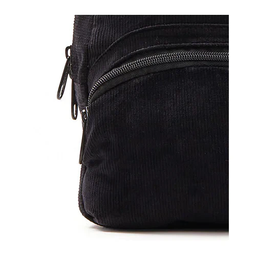 Deathwish Deathstack Black Corduroy Backpack - Image 3