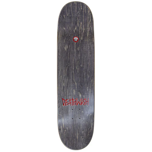 Deathwish Deathstack Nation Skateboard Deck Grey Glitter 8.475" - Image 2