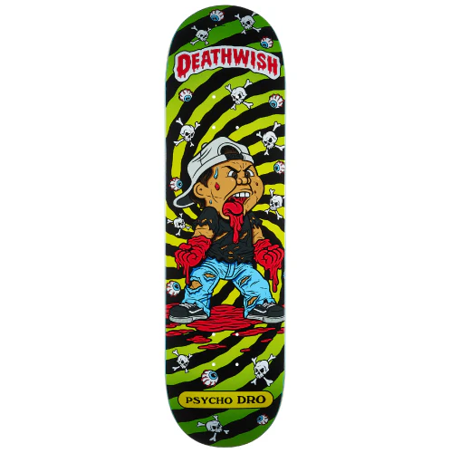 Deathwish Delfino Low Life Kids Skateboard Deck 8.5"