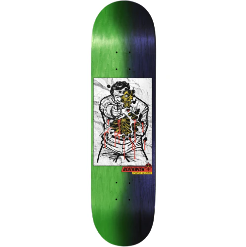 Deathwish Delfino Saturday Night Special Skateboard Deck 8.38"