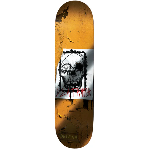 Deathwish Delfino Torn Skateboard Deck 8.25"