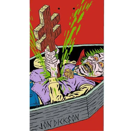 Deathwish Dickson Blasphemy Skateboard Deck 8.12" - Image 2