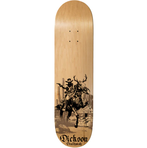 Deathwish Dickson Hunt Skateboard Deck 8.25"