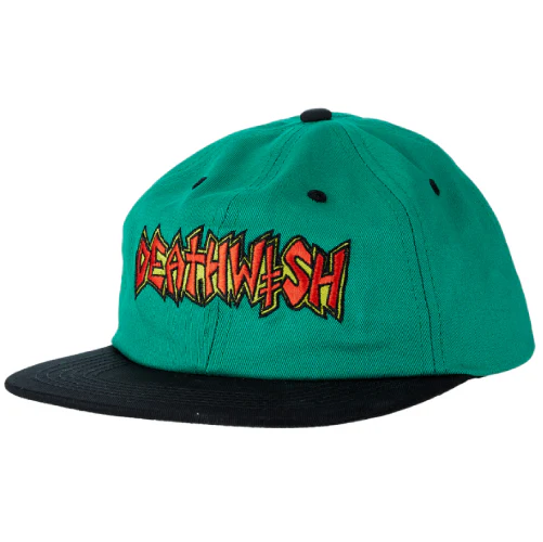 Deathwish Disciple Snapback Hat - Green