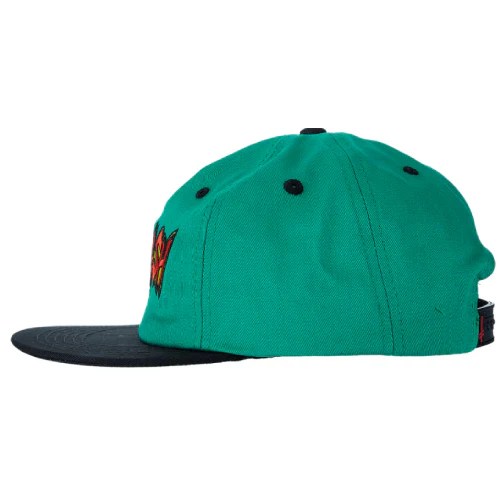 Deathwish Disciple Snapback Hat - Green - Image 2