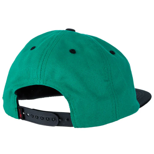 Deathwish Disciple Snapback Hat - Green - Image 3