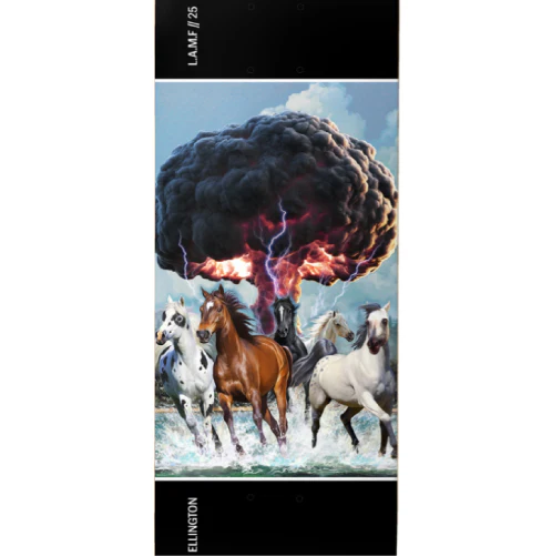 Deathwish Ellington Post Modern Skateboard Deck 8.25" - Image 2