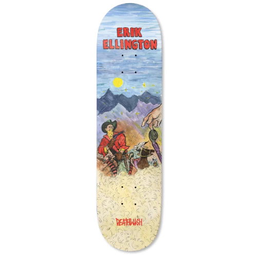 Deathwish Ellington Six Shooter Skateboard Deck 8.5"