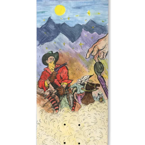 Deathwish Ellington Six Shooter Skateboard Deck 8.5" - Image 2