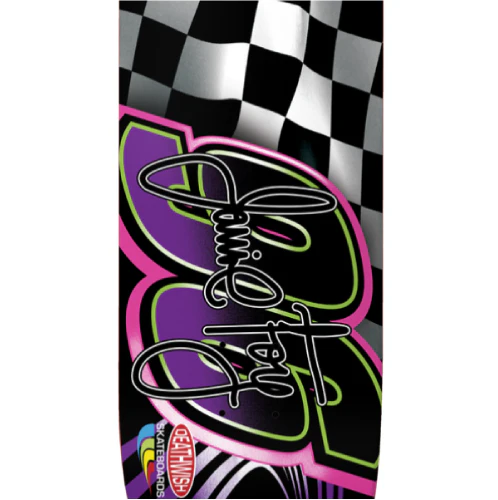 Deathwish Foy Checkered Symmetrical Skateboard Deck 8.5" - Image 2