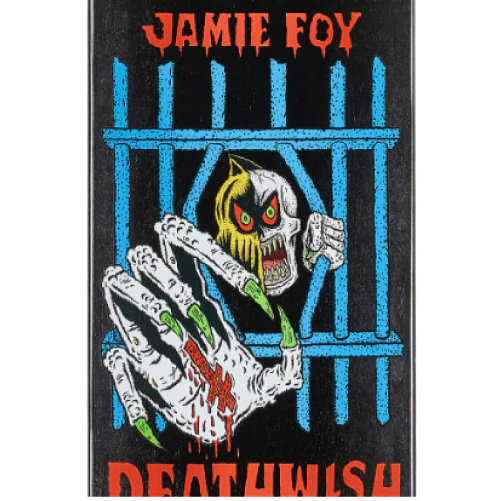Deathwish Foy Deathwitch Trials Skateboard Deck 8.5" - Image 2