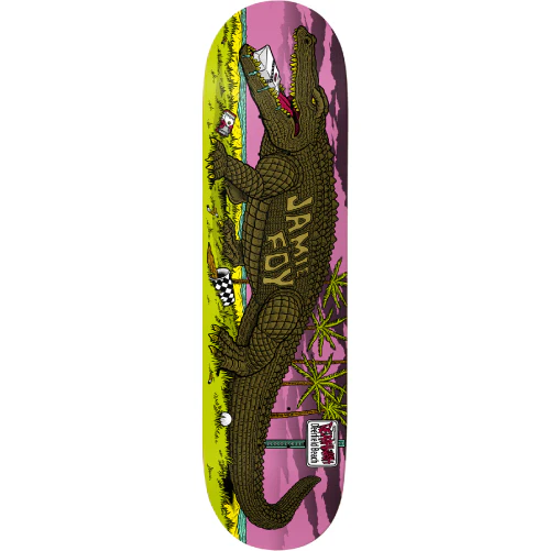 Deathwish Foy Deerfield Mascot Skateboard Deck 8.25"