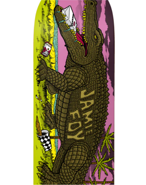 Deathwish Foy Deerfield Mascot Skateboard Deck 8.25" - Image 2