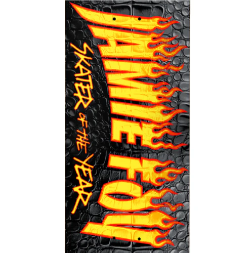 Deathwish Foy Skater of the Year Twin Tail Skateboard Deck 8.5" - Image 2