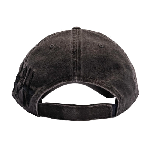 Deathwish Framework Strapback Dad Hat - Washed Grey - Image 4