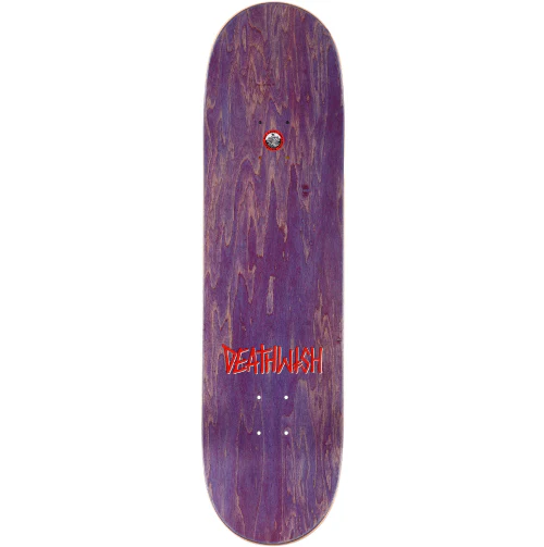 Deathwish Gang Logo Brains Skateboard Deck 8.5" - Image 3