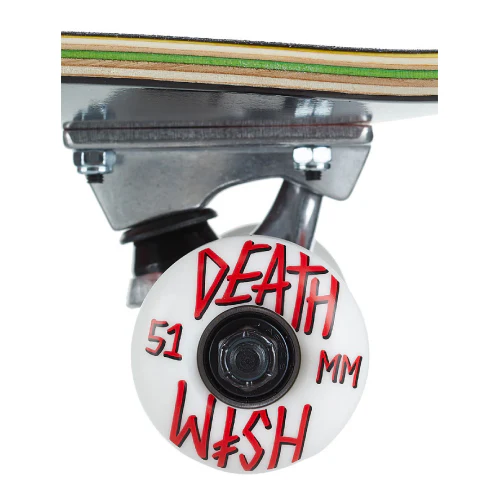 Deathwish Gang Logo Complete Skateboard Black/Red 8.25" - Image 5