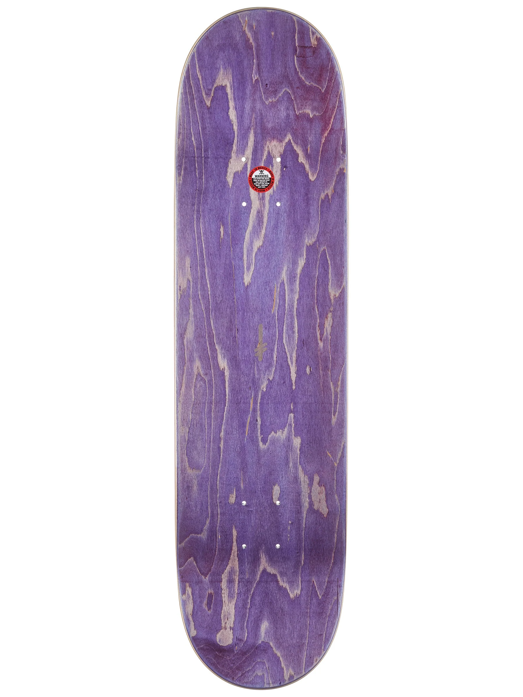Deathwish Gang Logo Skateboard Deck Black, Gold 8.25" - Image 2