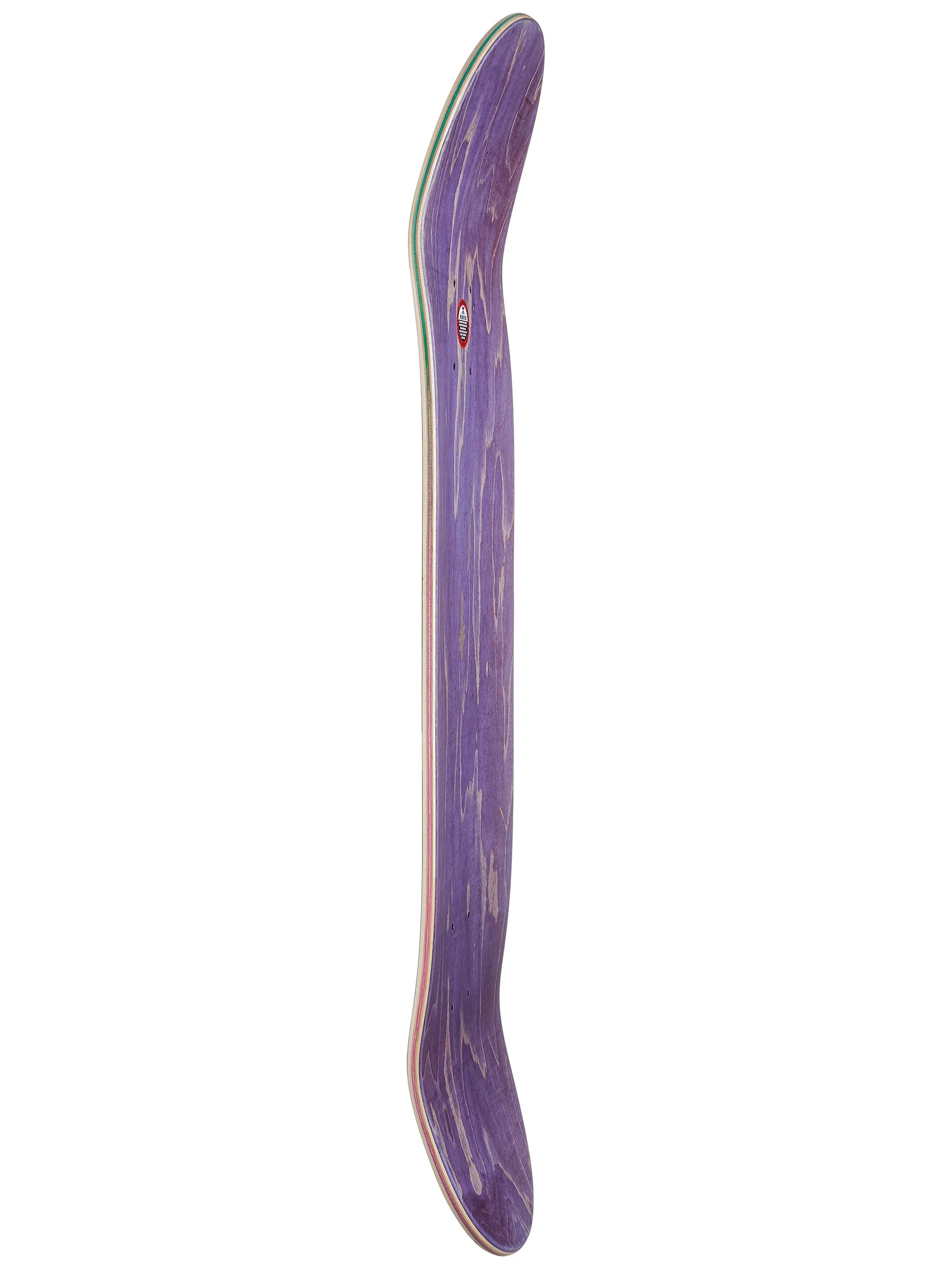 Deathwish Gang Logo Skateboard Deck Black, Gold 8.25" - Image 3