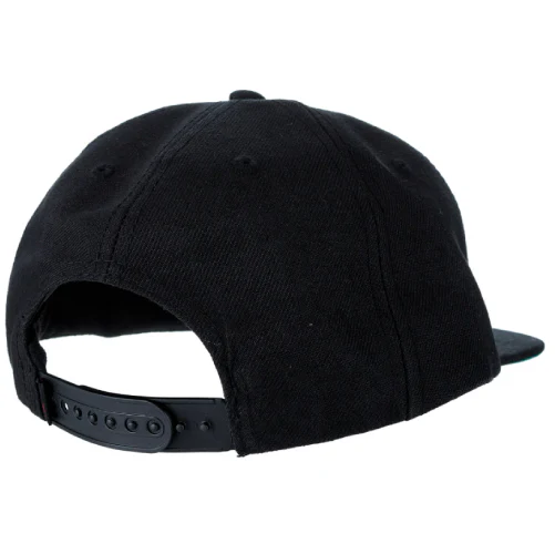 Deathwish Gang Logo Snapback Hat - Black - Image 3