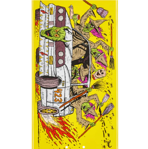 Deathwish Hayes Deathwitch Trials Skateboard Deck 8.25" - Image 2