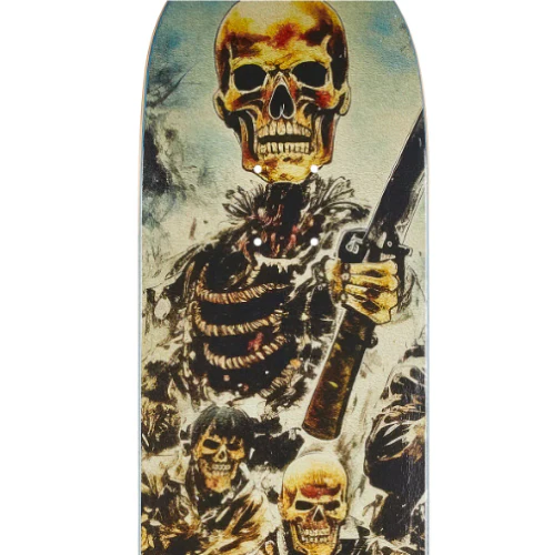 Deathwish Hayes Skull Skateboard Deck 8.38" - Image 2