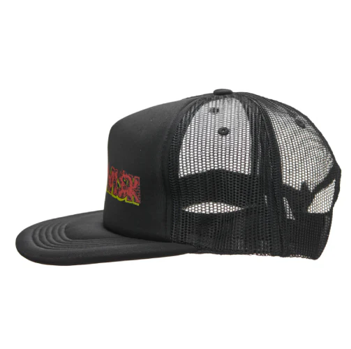 Deathwish Incarceration Trucker Snapback Hat - Black - Image 3