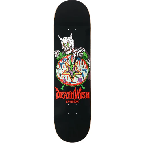 Deathwish Julian Davidson Nightmare City Skateboard Deck 8.25"