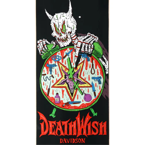 Deathwish Julian Davidson Nightmare City Skateboard Deck 8.25" - Image 2