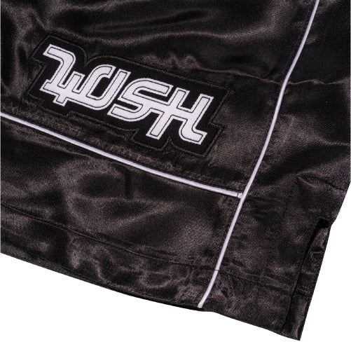 Deathwish LAMF Satin Boxing Shorts - Black - Image 4