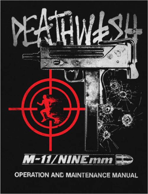 Deathwish Mac11 Tee - Black - Image 2