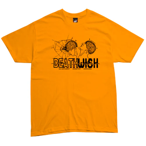 Deathwish Mindfulness Tee - Orange
