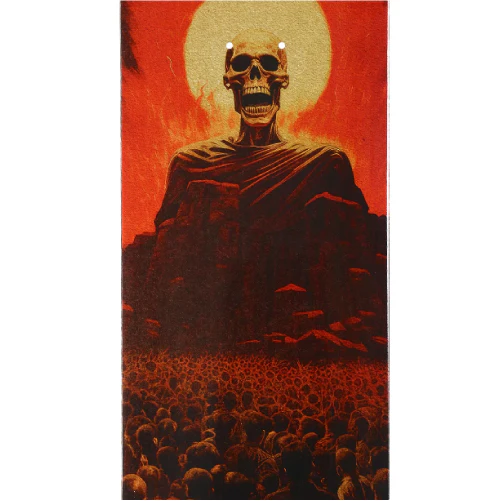 Deathwish O'Dwyer Skull Skateboard Deck 8.475" - Image 2