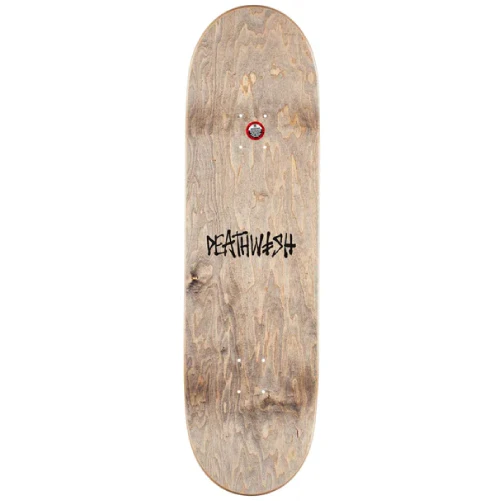 Deathwish OG Spray Chrome Red Skateboard Deck 8.38" - Image 3